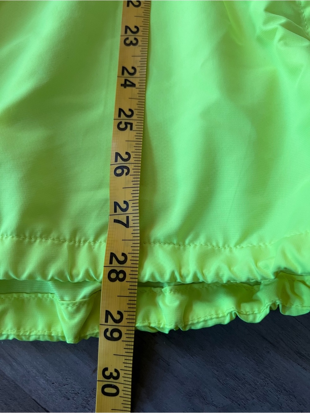 The North Face Men's Flyweight Hoodie 2.0 Windbreaker Windwall Jacket Yellow XL - Picture 15 of 16